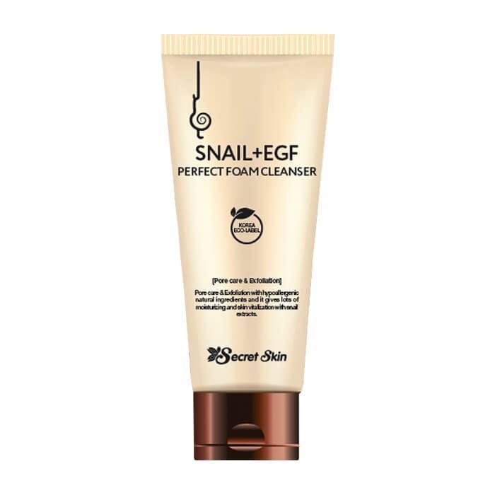 Secret Skin Cleansing Snail+EGF Perfect Foam Cleanser Пенка для умывания с EGF