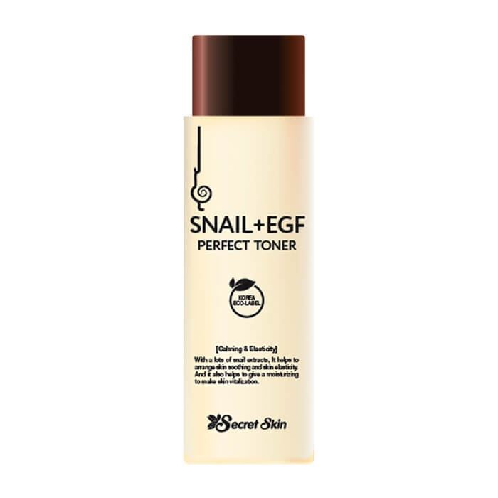 Secret Skin Skin Care Snail+EGF Perfect Toner Тонер для лица с экстрактом улитки и EGF