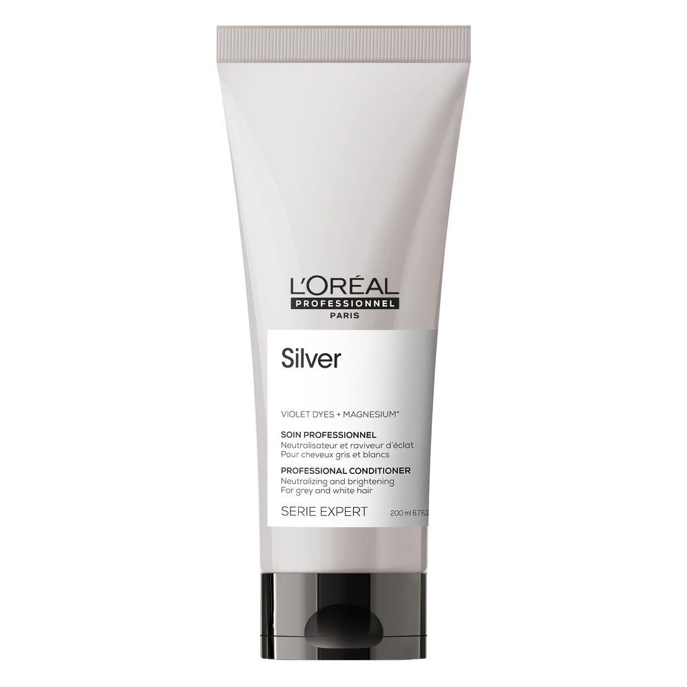 L'Oreal Professionnel Expert Control Balance Silver Neutralising Conditioner Смываемый уход для блеска седых и обесцвеченных волос