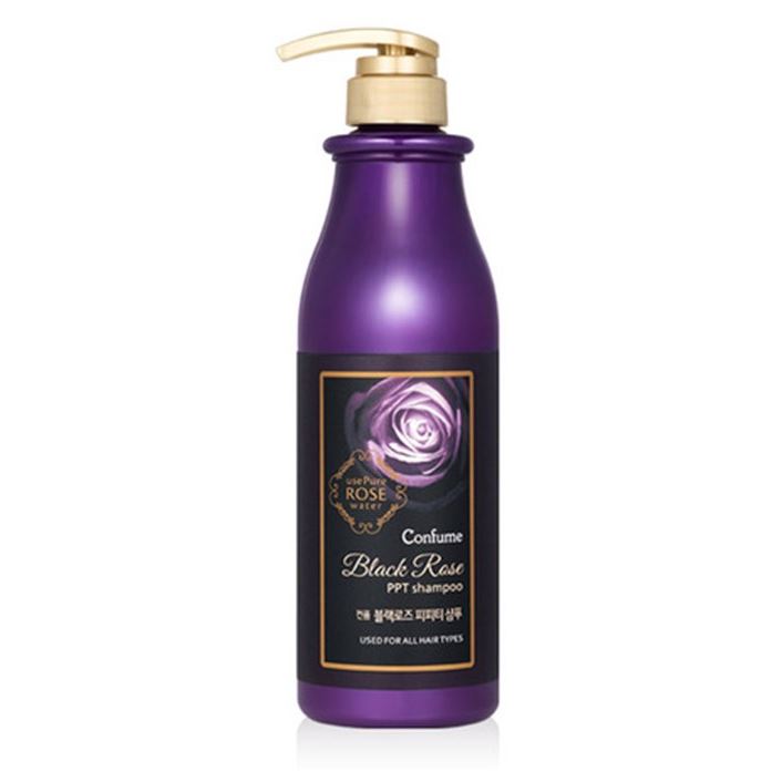 Welcos Hair Care Confume Black Rose PPT Shampoo Шампунь для волос Черная роза