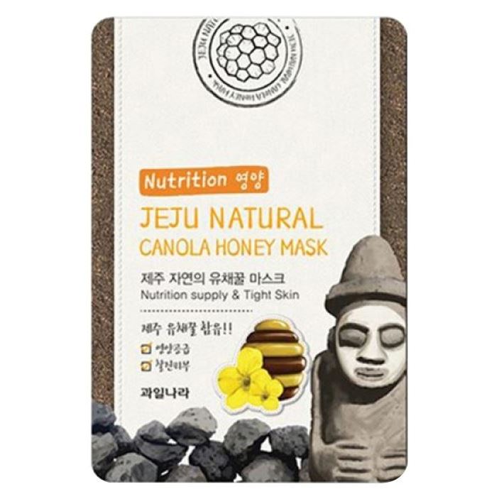 Welcos Skin Care Jeju Nature's Canola Honey Mask  Маска для лица питательная