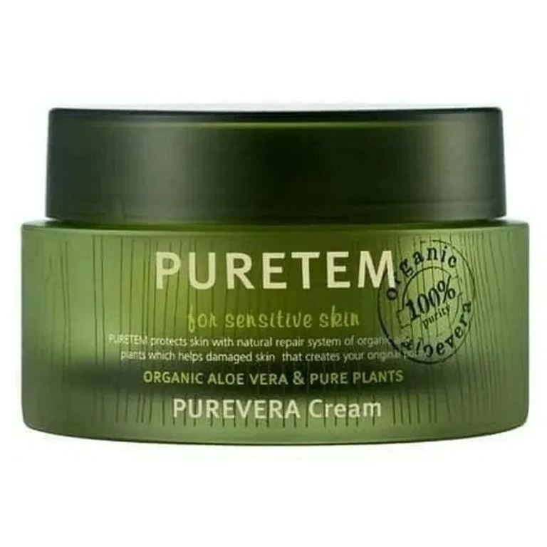Welcos Skin Care Puretem Purevera Cream Крем для лица с экстрактом алоэ вера