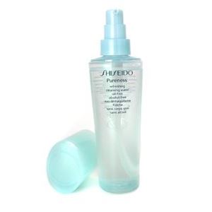 Shiseido Pureness Refreshing Cleansing Water Освежающая очищающая вода без содержания масел и спирта