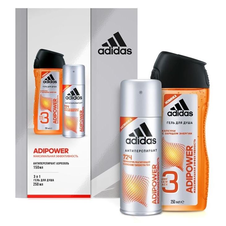 Adidas Fragrance Adipower Set Набор для мужчин