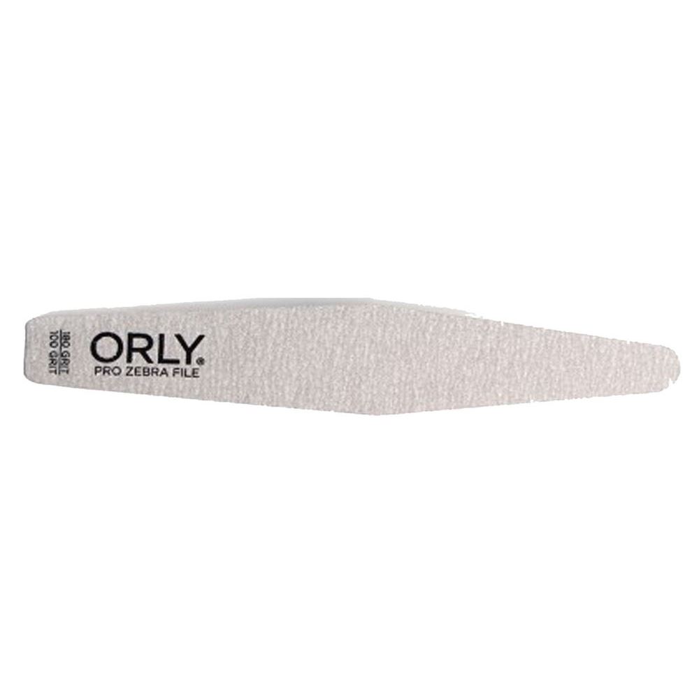 ORLY Инструменты и аксессуары Pro Zebra File Двусторонняя пилка для ногтей (абразивность: 100/180) 