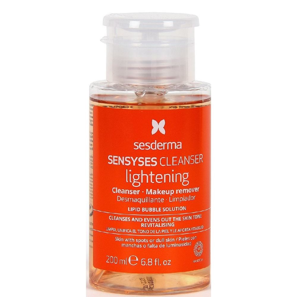 Sesderma Sensyses Sensyses Cleanser Lightening Лосьон липосомальный для снятия макияжа для пигментированной и тусклой кожи