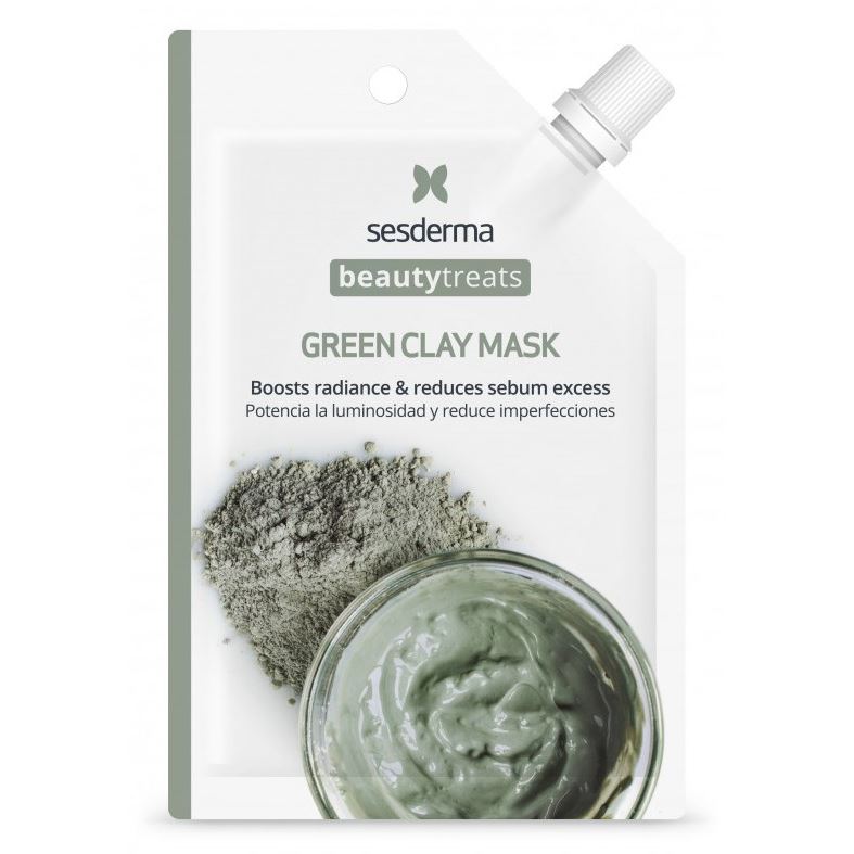 Sesderma Moisture Care Beauty Treats Green Clay Mask  Маска глиняная для лица