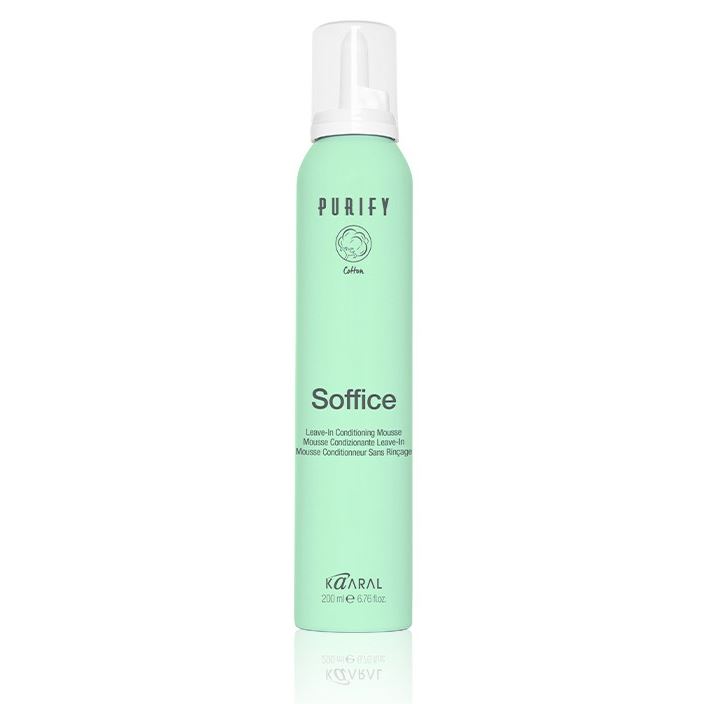 Kaaral PURIFY - SPA Purify Soffice Leave-In Conditioning Mousse Несмываемый мусс-кондиционер для невероятно мягких волос