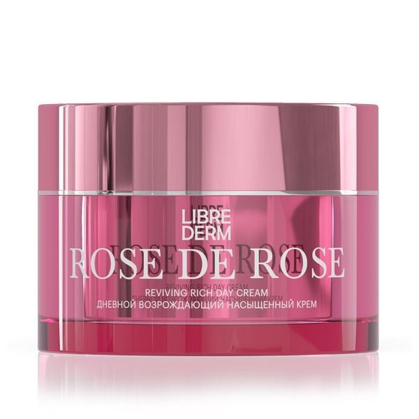 Librederm Уход за кожей лица и тела Rose De Rose Reviving Rich Day Cream Крем дневной возрождающий насыщенный