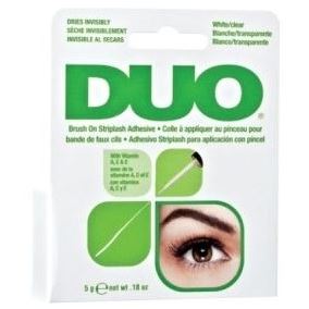 Ardell False eyelashes and glue Duo Brush On Adhesive Клей для накладных ресниц с витаминами (с кистью, прозрачный) 
