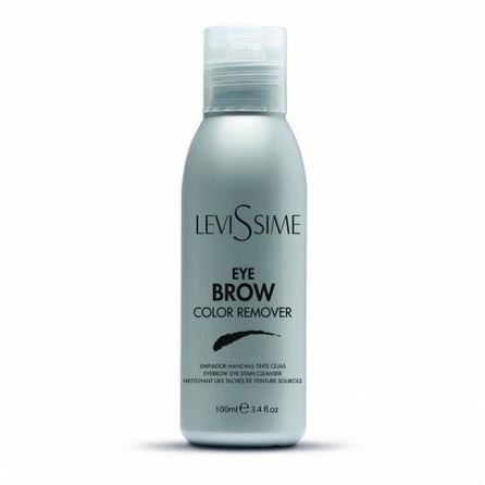 Levissime Makeup Eyebrow Color Remover  Очищающий лосьон для снятия краски с кожи