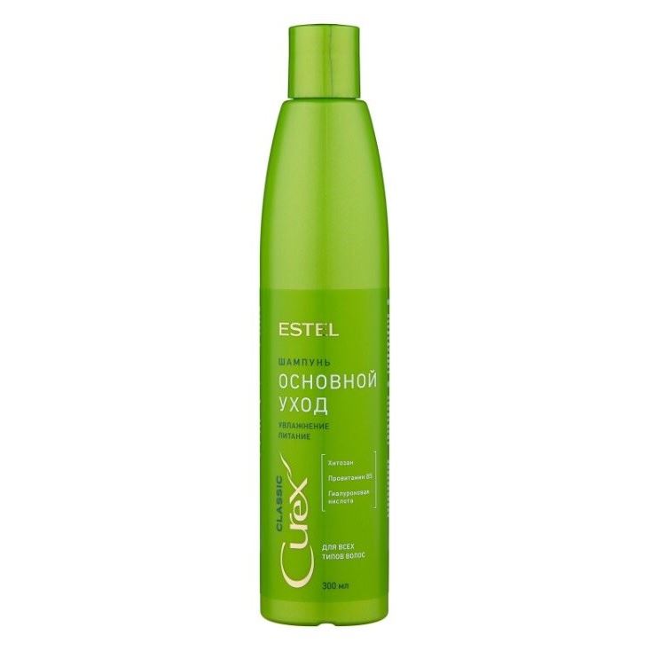 Estel Professional Curex  Curex Classic Шампунь увлажнение и питание для всех типов волос Шампунь увлажнение и питание для всех типов волос