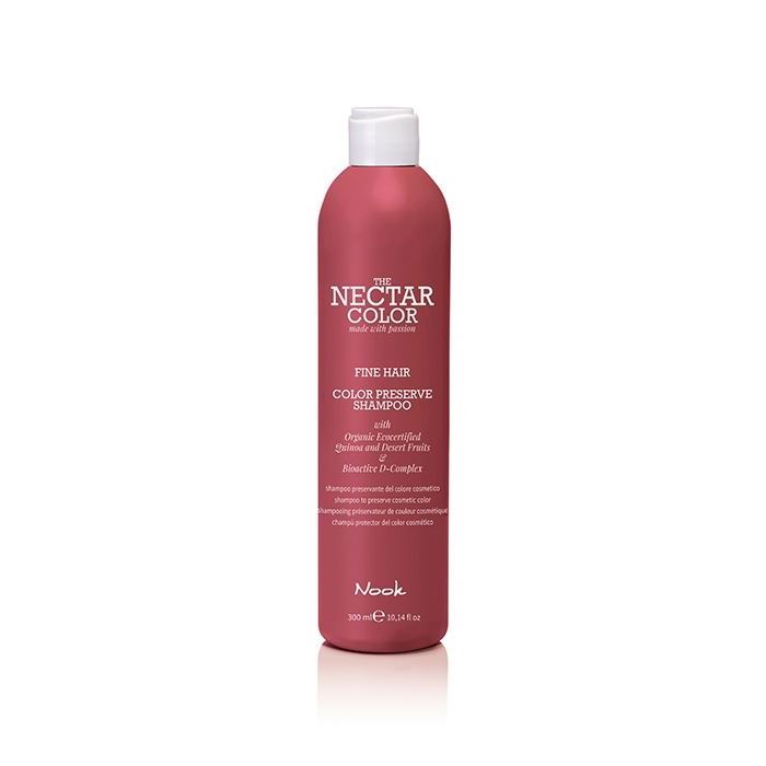 Nook Nectar Color Kromatic Cream  Color Preserve Shampoo Fine Hair To Preserve Cosmetic Color Шампунь для ухода за окрашенными тонкими волосами
