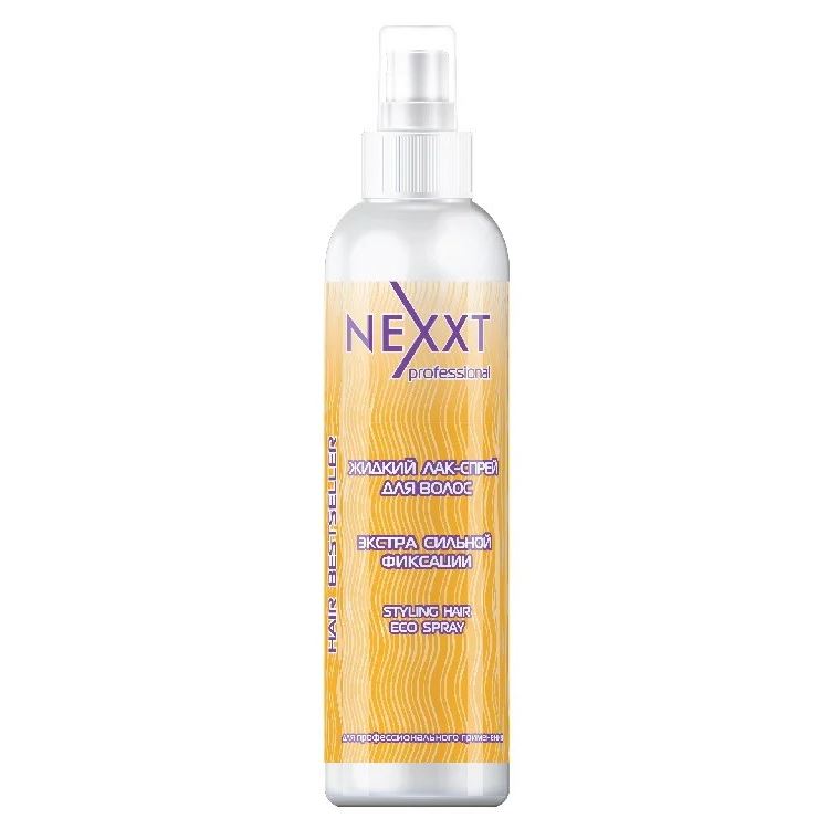 Nexprof (Nexxt Professional) Styling Styling Hair Eco Spray Жидкий лак-спрей для волос экстрасильной фиксации