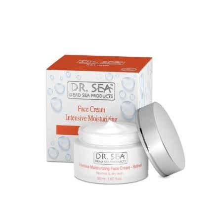 Dr. Sea Для лица Face Cream Intensive Moisturizing Retinol Интенсивный увлажняющий крем для лица с ретинолом для нормальной и сухой кожи