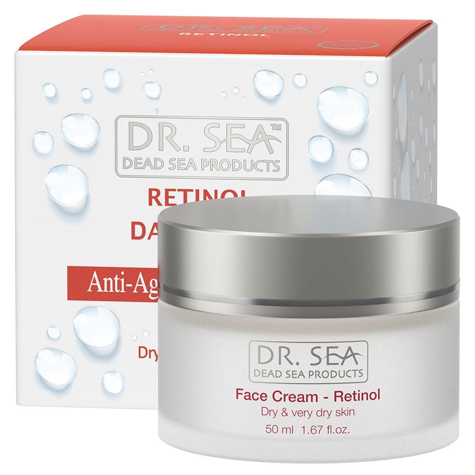 Dr. Sea Для лица Face Cream Anti-Aging\Anti-Wrinkle Retinol Крем для лица для сухой и очень сухой кожи с ретинолом