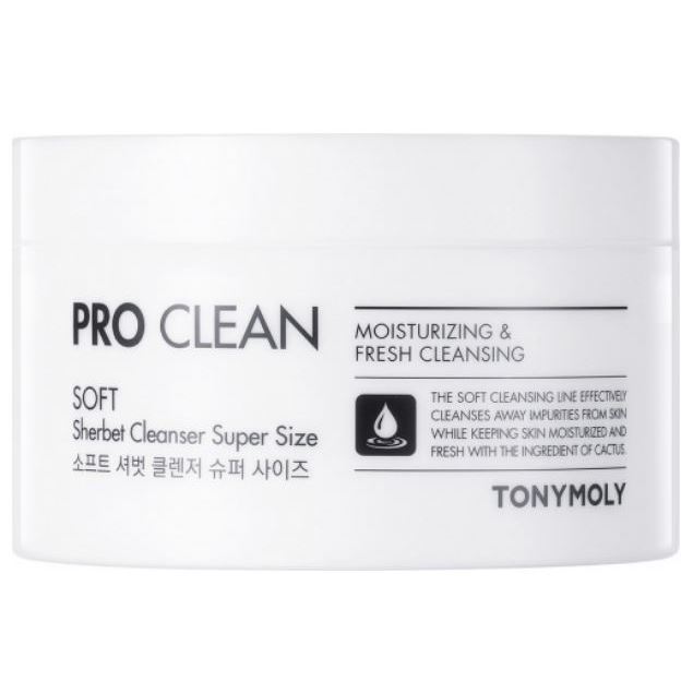 Tony Moly Cleansing Pro Clean Soft Sherbet Cleanser Super Size Щербет для снятия макияжа