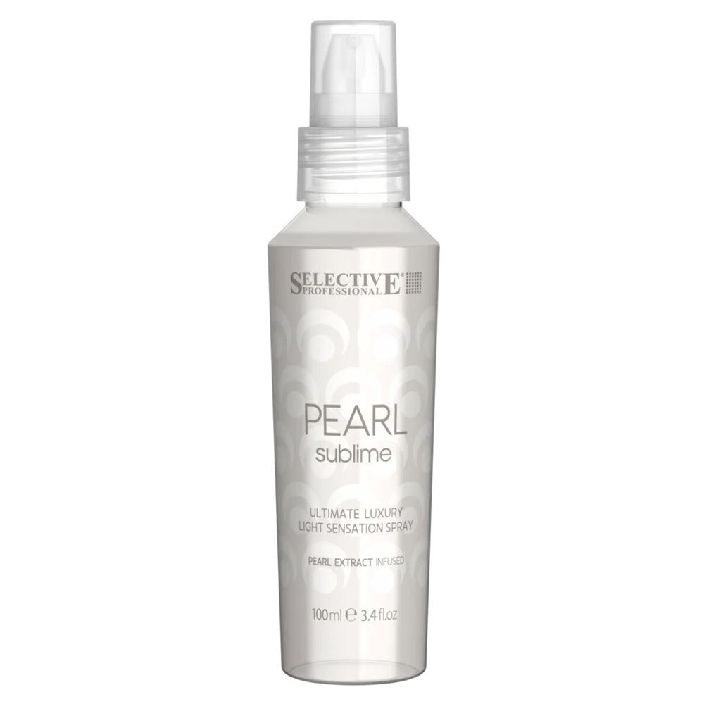 Selective Professional Pearl Sublime Pearl Sublime Ultimate Luxury Light Sensation Spray Спрей для придания блеска с экстрактом жемчуга для всех типов волос