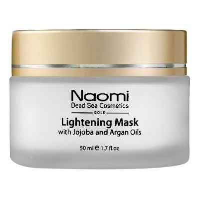 Naomi Face Care Gold & Diamond Lightening Mask with Jojoba and Argan Oils Осветляющая маска с маслами жожоба и арганы