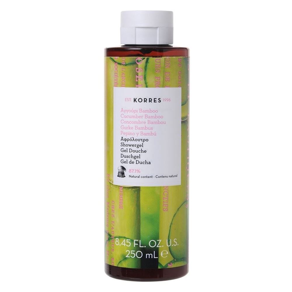 Korres Body Showergels Shower Gel Cucumber Bamboo Гель для душа Огурец и Бамбук