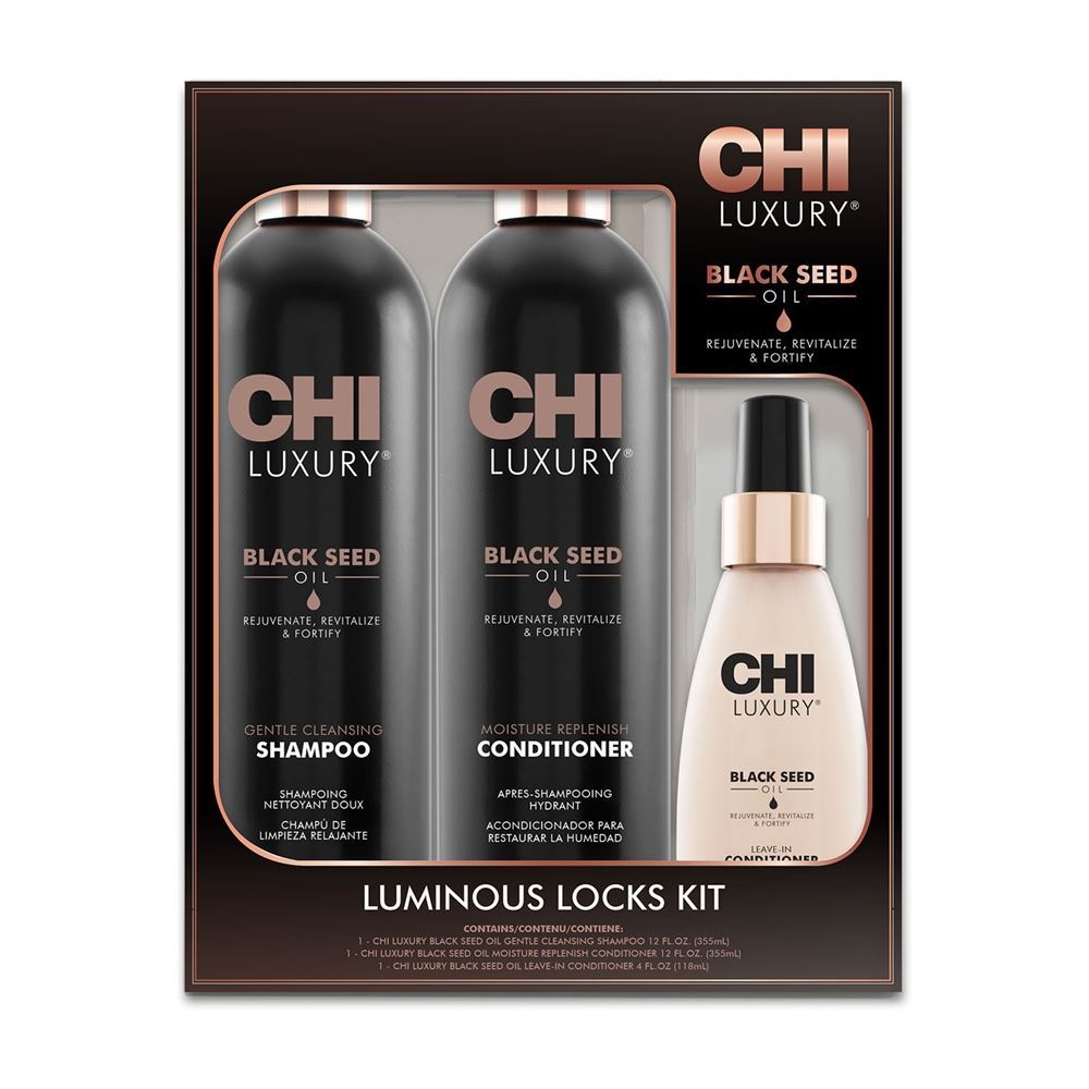 CHI Kardashian Beauty Luxury Luminous Locks Kit Набор для увлажнения сухих волос