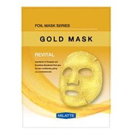 Milatte Face and Body Care Gold Mask Revital Маска тканевая витаминная