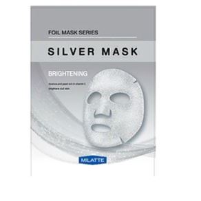 Milatte Face and Body Care Silver Mask Brightening Маска тканевая осветляющая