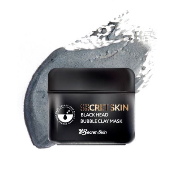 Secret Skin Skin Care Black Head Bubble Clay Mask Маска для лица пузырьковая