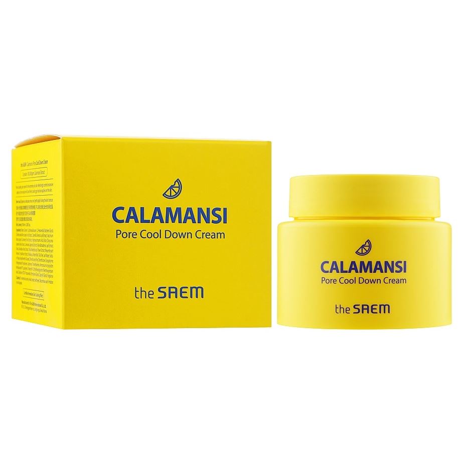 The Saem Face Care Calamansi Pore Cool Down Cream  Крем для лица поросужающий