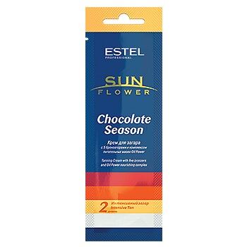 Estel Professional Curex  2 Sun Flower  Chokolate Season  Крем для загара в солярии