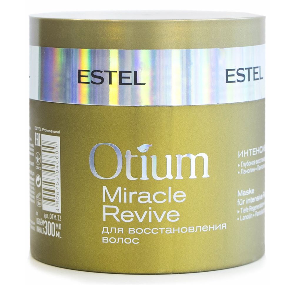 Estel Professional Otium Otium Miracle Revive Интенсивная маска для восстановления волос Pflegemaske fur Regeneration