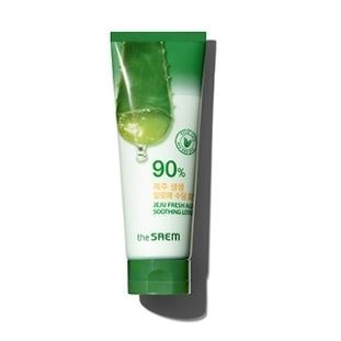 The Saem Fruits Jeju Fresh Aloe Soothing Lotion 90%  Лосьон для тела с Алоэ