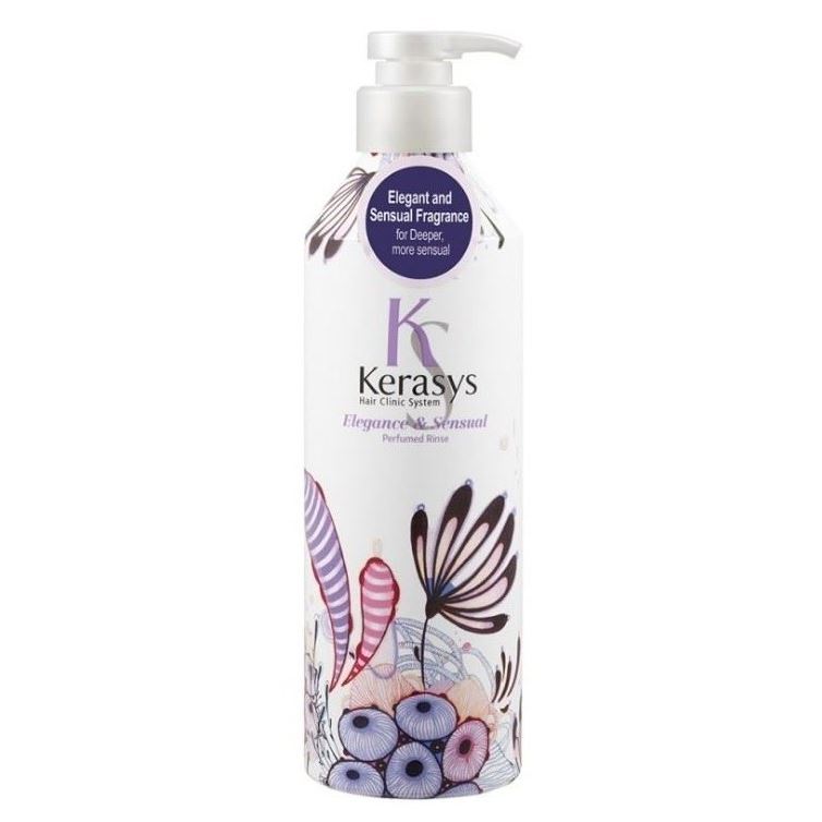 Kerasys Perfumed Elegance & Sensual Perfumed Conditioner Кондиционер для волос Элеганс блеск и шелковистость 