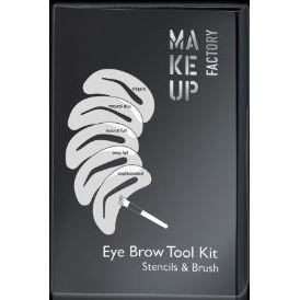 Make Up Factory Make Up Eye Brow Tool Kit Набор трафаретов для бровей