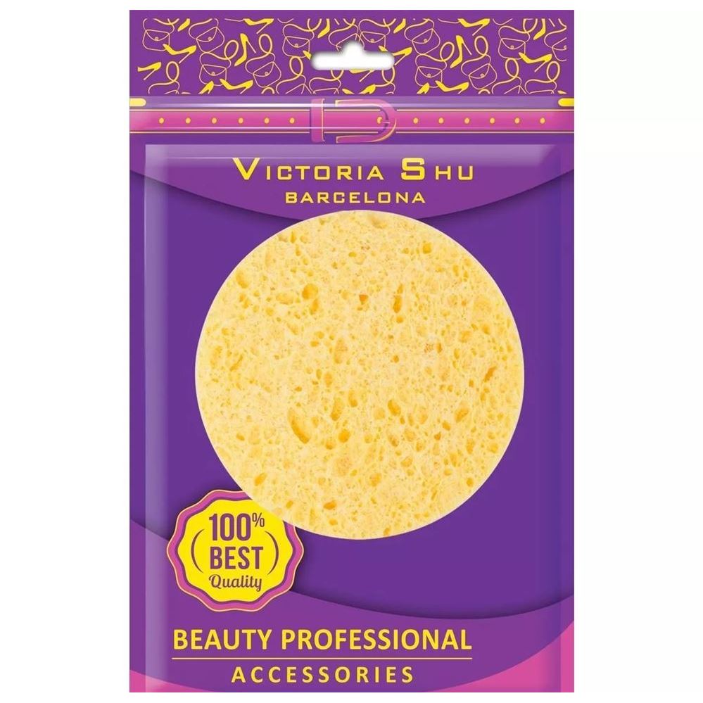 Victoria Shu Accessories Спонж для снятия макияжа из натуральной целлюлозы S106 Спонж для снятия макияжа из натуральной целлюлозы