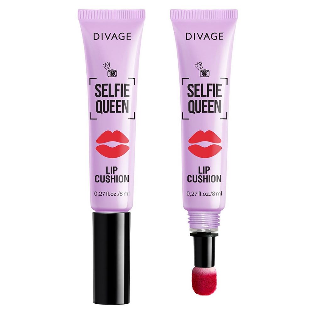 Divage Make Up Selfie Queen Lip Губная помада жидкая с кушоном 