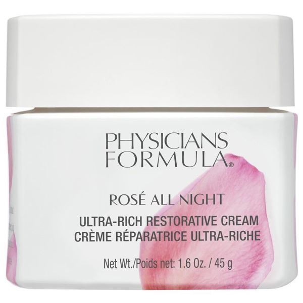 Physicians Formula Make Up Rose All Night Ultra-Rich Restorative Cream Крем для лица Ночной Восстанавливающий