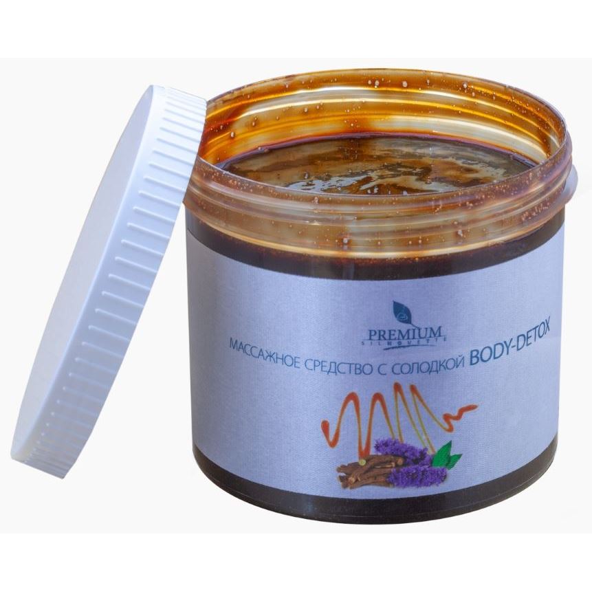 Premium Silhouette Массажное средство с солодкой Body-Detox Массажное средство с солодкой 