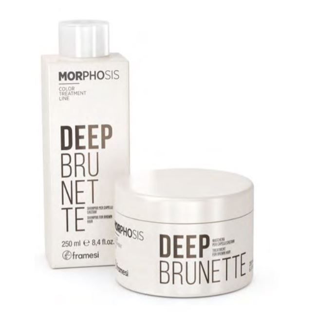 Framesi Morphosis Deep Brunette Treatment Маска для темных оттенков волос