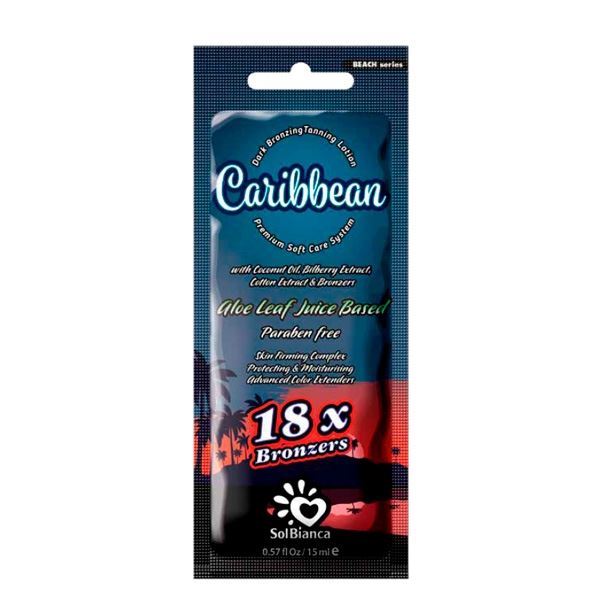 SolBianca Серия Classic Caribbean  Крем для загара в солярии с маслом кокоса, экстрактом ягод черники и хлопка