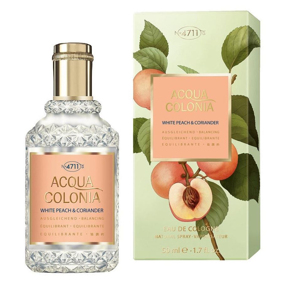 Acqua Colonia 4711 Fragrance Balancing White Peach & Coriander Аромат группы фужерные
