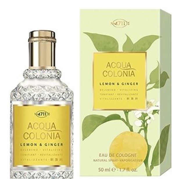Acqua Colonia 4711 Fragrance Vitalizing Lemon & Ginger Аромат группы цитрусовые