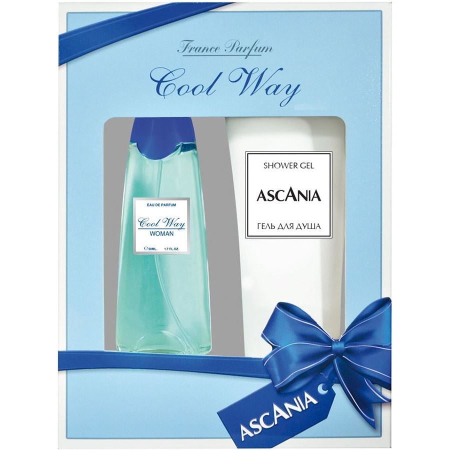 Fragrance Brocard Brocard Ascania Cool Way Set Набор: парфюмированная вода, гель для душа