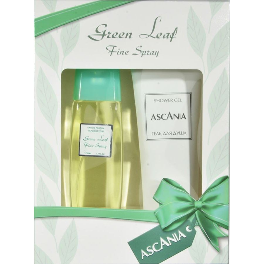Fragrance Brocard Brocard Ascania Green Leaf Set Набор: парфюмированная вода, гель для душа