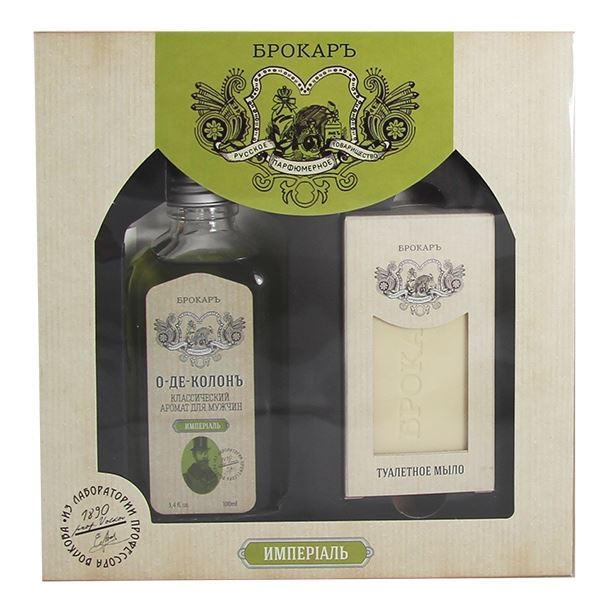 Fragrance Brocard О-Де-Колонъ Имперiаль Set Набор: одеколон, мыло