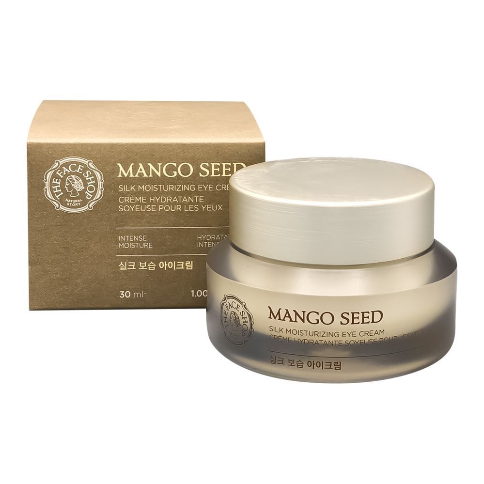 The Face Shop Face Care Mango Seed Silk Moisturizing Eye Cream  Увлажняющий крем для области вокруг глаз
