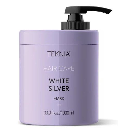 LakMe Teknia White Silver Mask  Тонирующая маска для нейтрализации желтого оттенка волос 