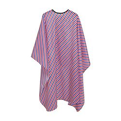 h10872B Накидка парикмахерская 140х160 см диагональные полосы