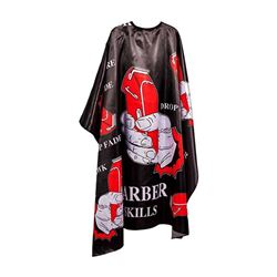 h10874B Накидка парикмахерская 140х160 см Barber Skills