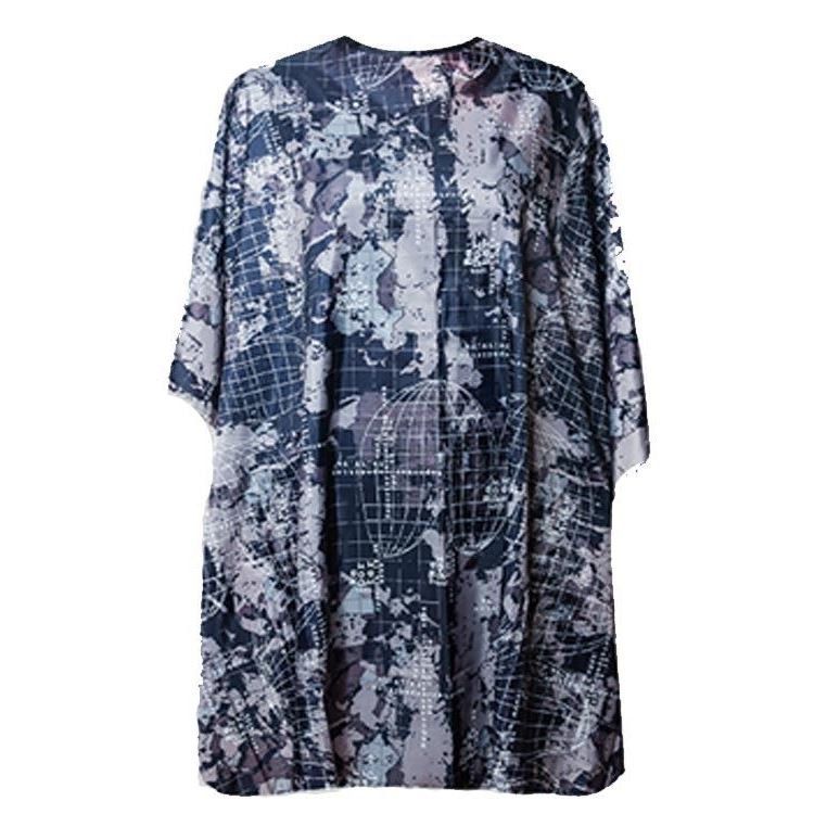 Harizma Professional Аксессуары h10877-15 Накидка парикмахерская для стрижки черная Накидка парикмахерская для стрижки черная